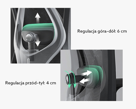 Ergonomiczny fotel biurowy ANGEL obrotowy kalisto
