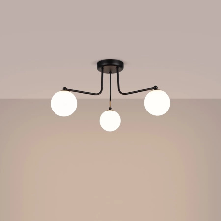 Żyrandol ASTRAL 3 czarny