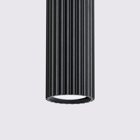 Lampa wisząca KARBON 3L czarny