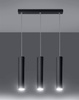 Lampa wisząca LAGOS 3L czarny