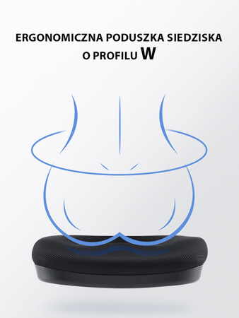 Fotel biurowy ANGEL ergonomiczny obrotowy - Model jOkasta-czarny