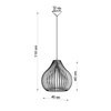 Lampa wisząca APRILLA