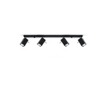 Plafon MERIDA 4L czarny