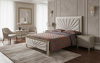 Stilig Bedroom ST900Q Łóżko tapicerowane 160cm + 2 szafki nocne ST901