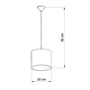 Lampa wisząca PIŁKA A 30