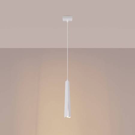 Lampa wisząca PRYSM 1 biała