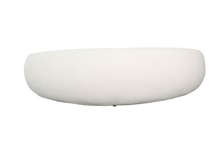 Sofa w stylu Art Deco w kolorze biały ecru- Nua