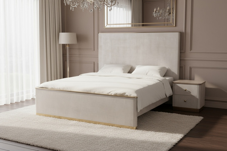Stilig Bedroom ST890K Łóżko tapicerowane 180cm + 2 szafki nocne ST891