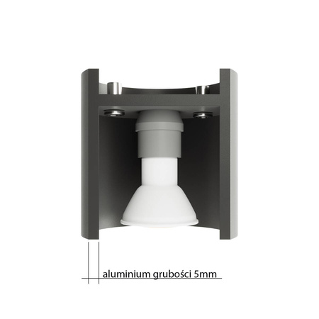 Plafon ORBIS 1 czarny
