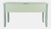 Prowansalskie biurko z szufladami 142 cm, przecierane shabby chic Avola