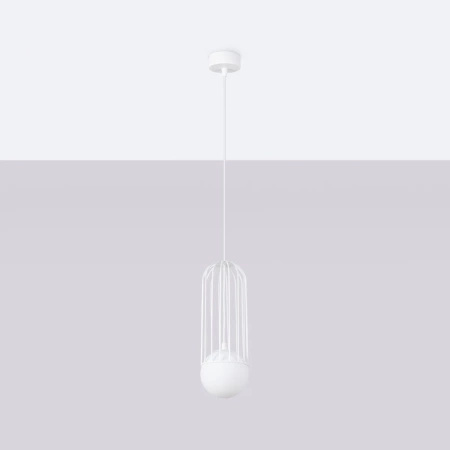 Lampa wisząca BRINA 1 biała