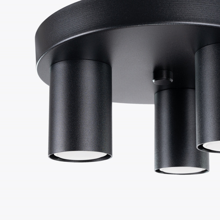 Plafon LAGOS 3P czarny