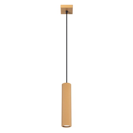 Lampa wisząca KARBON 1 złoty