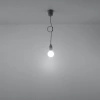 Lampa wisząca DIEGO 1 szara