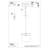 Lampa wisząca KOTY 30