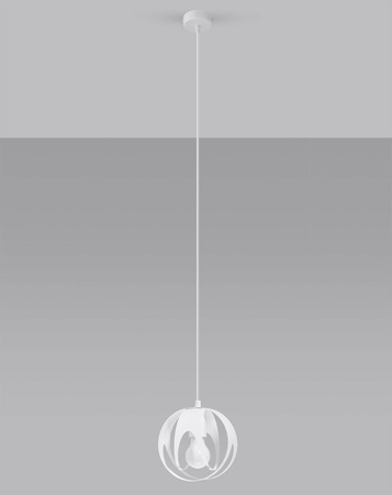 Lampa wisząca TULOS 1 biała