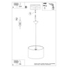 Lampa wisząca SOWY 40