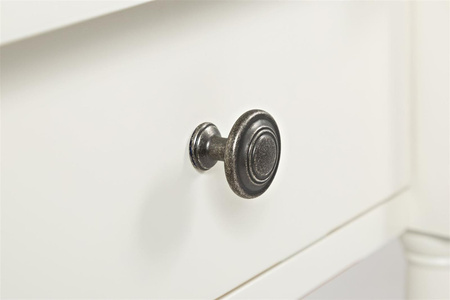 Biała konsola z szufladami Avola Antique White