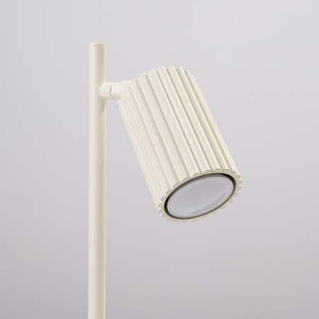 Lampa biurkowa KARBON beżowa