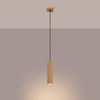 Lampa wisząca KARBON 1 złoty