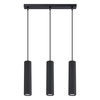 Lampa wisząca KARBON 3L czarny