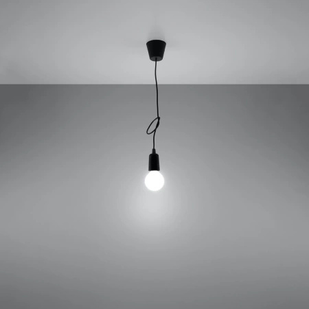 Lampa wisząca DIEGO 1 czarna