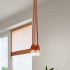 Lampa wisząca DIEGO 5 pomarańczowy