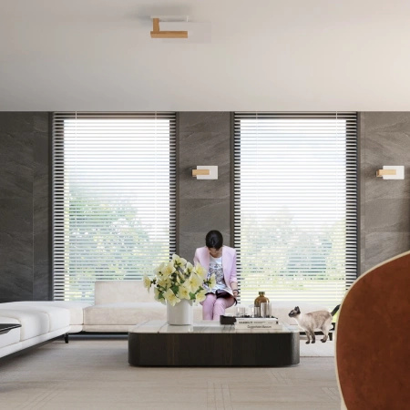 Plafon LAPPO naturlane drewno