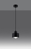 Lampa wisząca SAVAR 1 czarna