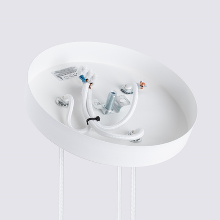 Lampa wisząca KARBON 3P biały