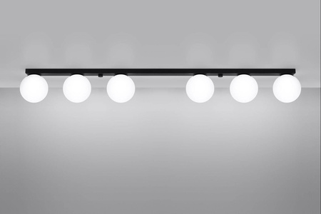 Plafon YOLI 6 czarny