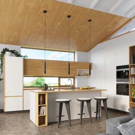 Lampa wisząca PRYSM 3L czarna