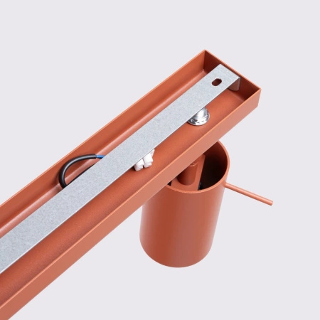 Plafon RING 3L ochra czerwona