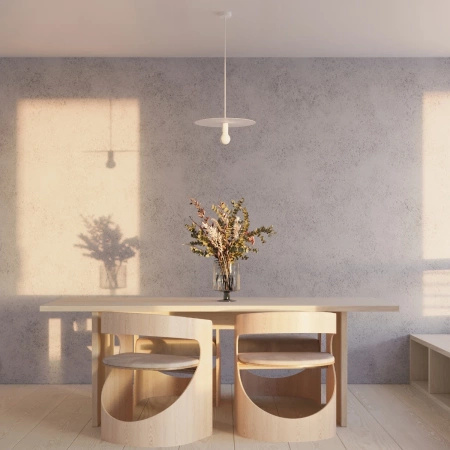 Lampa wisząca FLAVIO biała