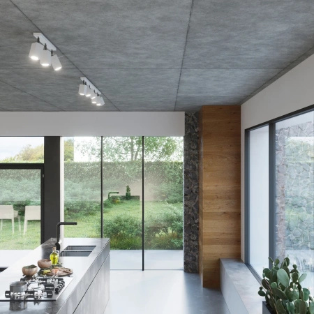 Plafon MERIDA 3 biały