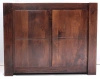 Komoda z litego drewna mango – ciepły brąz 109 cm
