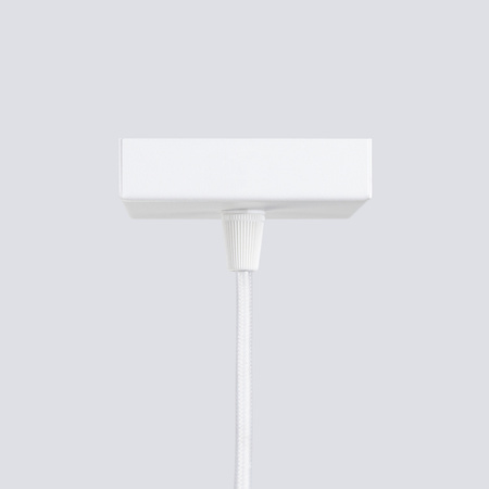 Lampa wisząca KARBON 1 biały