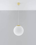 Lampa wisząca UGO 30 złota