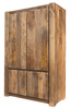 Drewniana szafa dwudrzwiowa mango toffi 120 cm