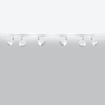 Plafon OCULARE 6L biały