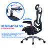 Fotel biurowy na kółkach ergonomiczny ANGEL  kosmO