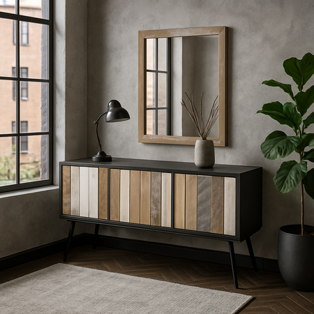 Lustro w stylu vintage 120x100 cm- Adesso
