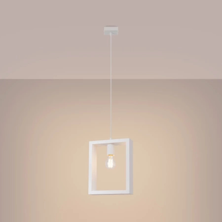 Lampa wisząca ARIES biała