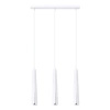 Lampa wisząca PRYSM 3L biała
