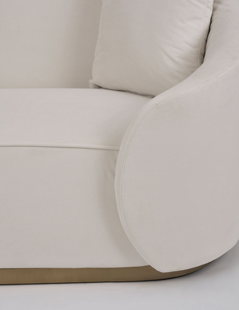 Luksusowa sofa biała- Nua