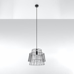 Lampa wisząca GATE czarny