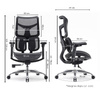 Ergonomiczny fotel biurowy na kółkach ANGEL - Astro