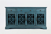 Komoda prowansalska z szafkami 153 cm-  AV175-60