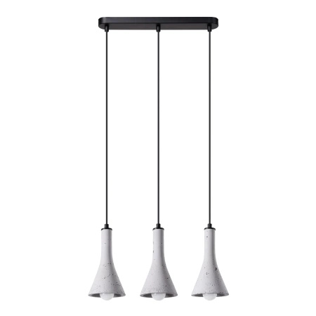 Lampa wisząca REA 3L beton