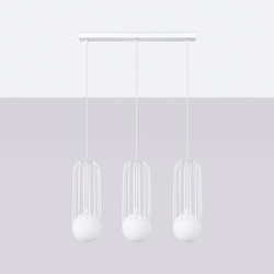 Lampa wisząca BRINA 3L biała